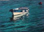 Dinghy in the sun - St Ives