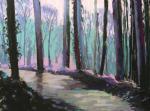In the woods