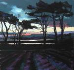 Sunset towards Budleigh