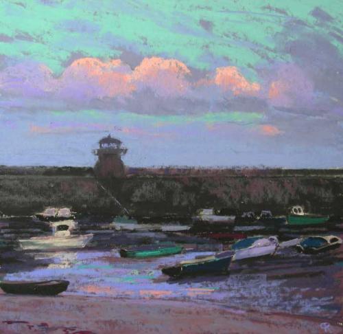 Last light, Smeaton's Pier