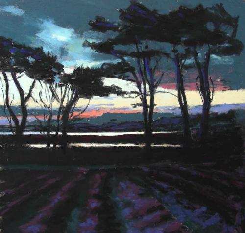 Sunset towards Budleigh