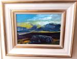 A Dartmoor rock framed