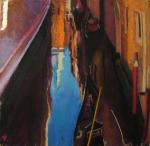 Gondolas and reflections