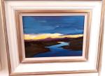 In the gloaming, towards Haytor framed