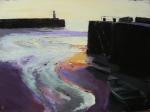 Incoming tide, early morning, St Ives